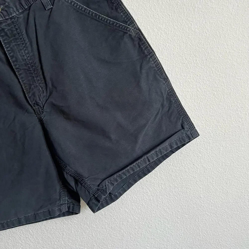 Carhartt B145 black work wear carpenter shorts
